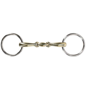 QHP Watertrens dubbel gebroken Anatomisch 14 mm Argentaan