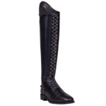 elastic long laces QHP glitter Black/Silver