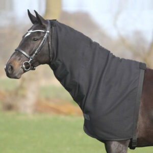 QHP halsstuk fleece zwart