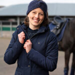 Lifestyle photo QHP jacket Linde navy
