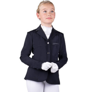 QHP wedstrijdjas Kae Junior zwart