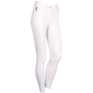 Rijbroek Harry's Horse Redwood wit voorzijde