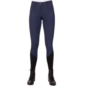 Pantalon d'équitation PresTeq PerformNow marine devant