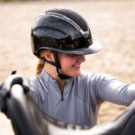 Lifestyle foto Rijhelm BR Zeta Starlight Zwart/Gunmetal