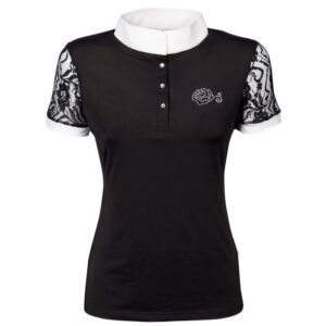 Chemise de concours Harry's Horse Lace noir vue de face