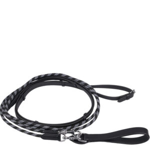 Slofteugel zwart QHP Biothane