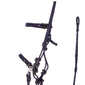 Touwhalsterset QHP multifunctioneel navy