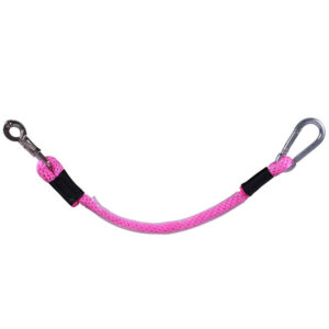Anhängerleine 90 cm QHP Fuchsia