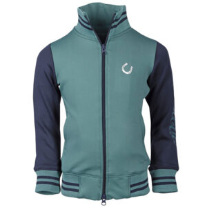 Cardigan Harry's Horse STOUT Blaugrüne Kinderfront