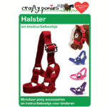 Instruction booklet Crafty Ponies foal halter Red