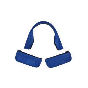 BR Kraag En Klepzakken Budapest Kobaltblauw