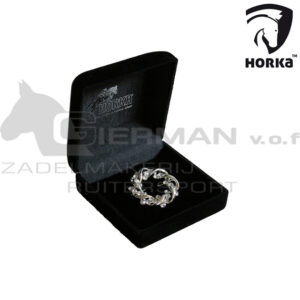 Horka Plastronspeld Crown Zilver