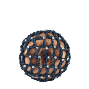 Chignon Horka Strass Bleu