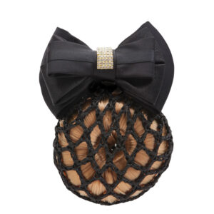 Horka Haarstrik Met Klem Glitter Zwart