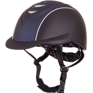 BR Casque d'équitation Viper Patron Carbon VG1 Metal Navy/Black