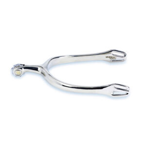 Stubben Sporen Dynamic Dressuur Met Grof Wiel Zilver