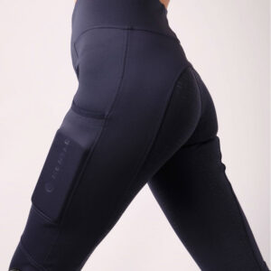 Collants d'équitation d'hiver Montar Eden Full Grip Navy