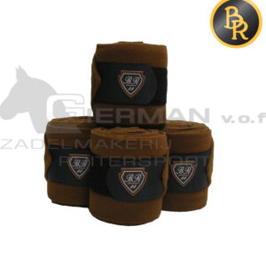 BR Fleece Bandages Chocolate Tortoise