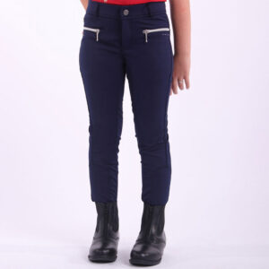 QHP Rijbroek Tanya Full Grip Kids Navy