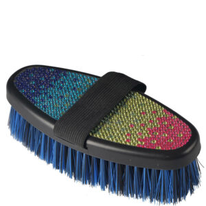 Horka Borstel Zacht Rainbow Zwart/Rainbow