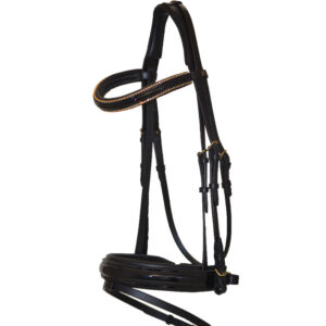 Dobert Hoofdstel Classic Lakleder Zwart