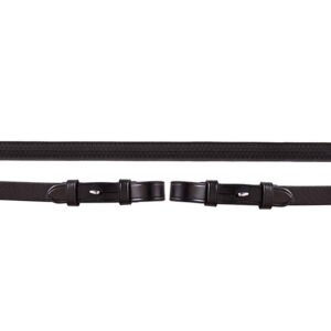 BR Teugels Eventa Pro Grip Ronde Gesp, Blinde Sluiting, 16 mm Zwart/Zilver