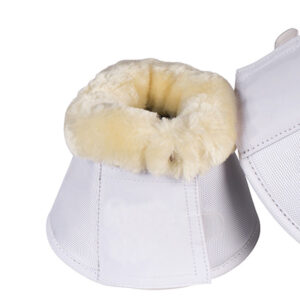 Eskadron Overreach Boots Faux Fur White