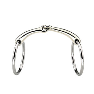 Sprenger Mors Filet Dynamic RS Single Broken Sensogan 16 mm Or/Argent