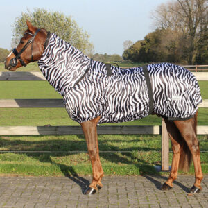 QHP Eczeemdeken Zebra Wit/Zwart