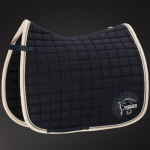 Eskadron Zadeldek Cotton Crystal Platinum Darknavy