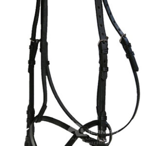 Cavallo Hoofdstel Hickstead Zwart/Lamsvacht
