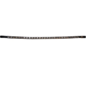 Dobert Frontriem Classic 875 Dia 15, 2 Rijen Zwart/Zilver