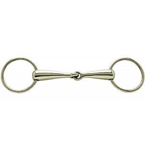 Ainsley Enkel Gebroken Watertrens Massief Nieuwzilver 18 mm Goud