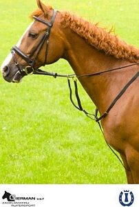 Imperial Riding Voortuig Nikkel Zwart