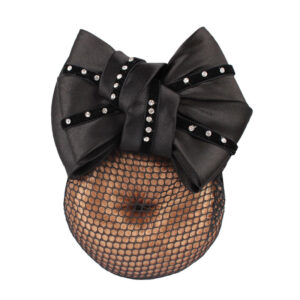 Horka Haarstrik Met Klem Strass Zwart