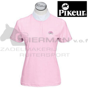 Pikeur Wedstrijdshirt Korte Mouw Rose