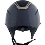 Achterzijde Rijhelm BR Zeta Starlight Navy/Gunmetal
