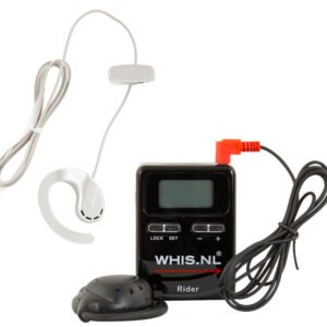 WHIS receiver Original black with earphones