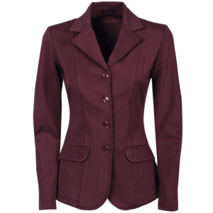 Wedstrijdjasje Harry's Horse Crystal Bordeaux voorkant