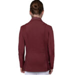Dos de veste d'équitation QHP Kae Junior Bordeaux