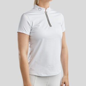 Wedstrijdshirt Montar MoGloria wit voorzijde