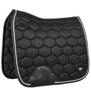 Zadeldek EQPRO Precious Zwart Dressuur