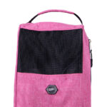 Mesh inzet detail QHP laarzentas roze