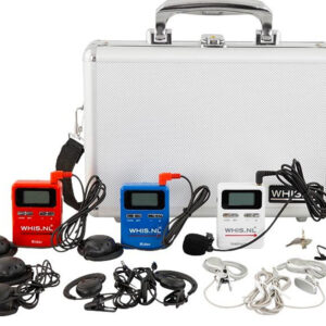 Anleitungsset WHIS Original Duo komplett rot/weiß/blau