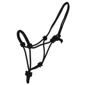 QHP Touwhalsterset Zwart