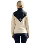 Achterzijde Coral Fleece Vest C2E Victoria Sandshell