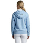 Achterzijde Unisex Sweat C2E Leichester Placid Blue dames