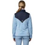 Achterzijde Coral Fleece Vest C2E Victoria Placed Blue
