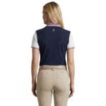 Achterzijde Poloshirt C2E Liverpool Navy