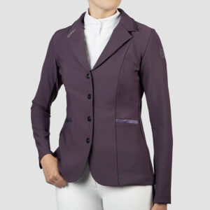 Wedstrijdjas EQPRO Willow Kids Plum
